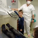 Motýlci na návštěvě u Zubní víly na Klinice zubního lékařství, děkujeme za naučný program