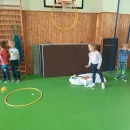 Cvičení a hry v tělocvičně Včeličky