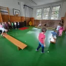 Cvičení a hry v tělocvičně Včeličky