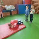 Cvičení a hry v tělocvičně Včeličky