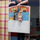 Loutkové divadlo - „Divadlo Dan Taraba - TŘI ZLATÉ VLASY“ Motýlci + Včeličky