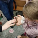 Návštěva dětí v minizoo UP - včeličky