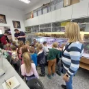 Návštěva dětí v minizoo UP - včeličky
