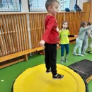 Motýlci v tělocvičně ZŠ Roosveltova