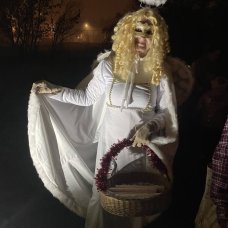 Vánoční rozsvěcení stromečku s dětmi a rodiči