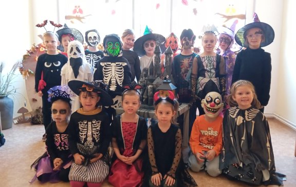 Podzim a halloween u Včeliček