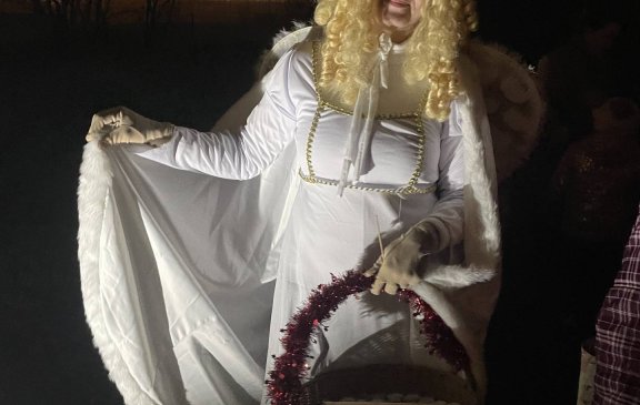 Vánoční rozsvěcení stromečku s dětmi a rodiči