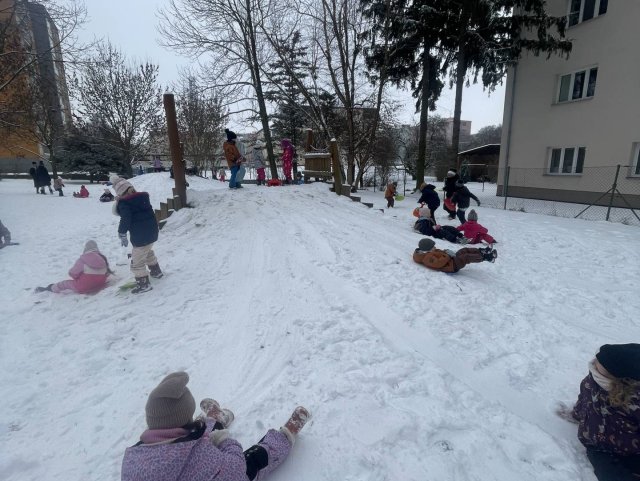 Zimní hrátky u Motýlků